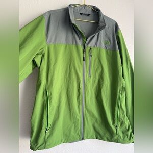 The North Face Apex Bionic Men’s Jacket XL Green Gray Casual Outdoors Hiking